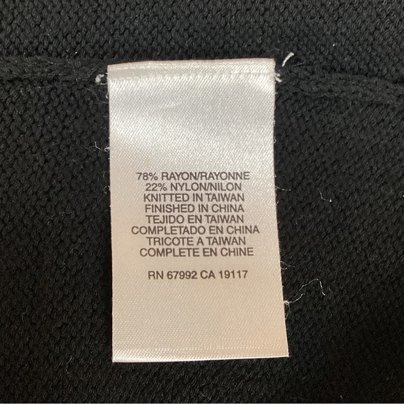 Sigrid Olsen Cap-Sleeve Lace Top Black - Picture 7 of 9